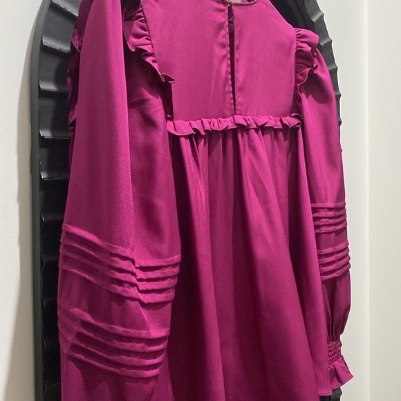 English Factory Puff Ruffle Blouse - Picture 5 of 5